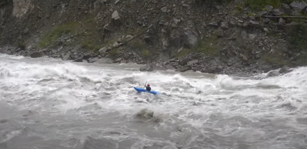 whitewater kayaking