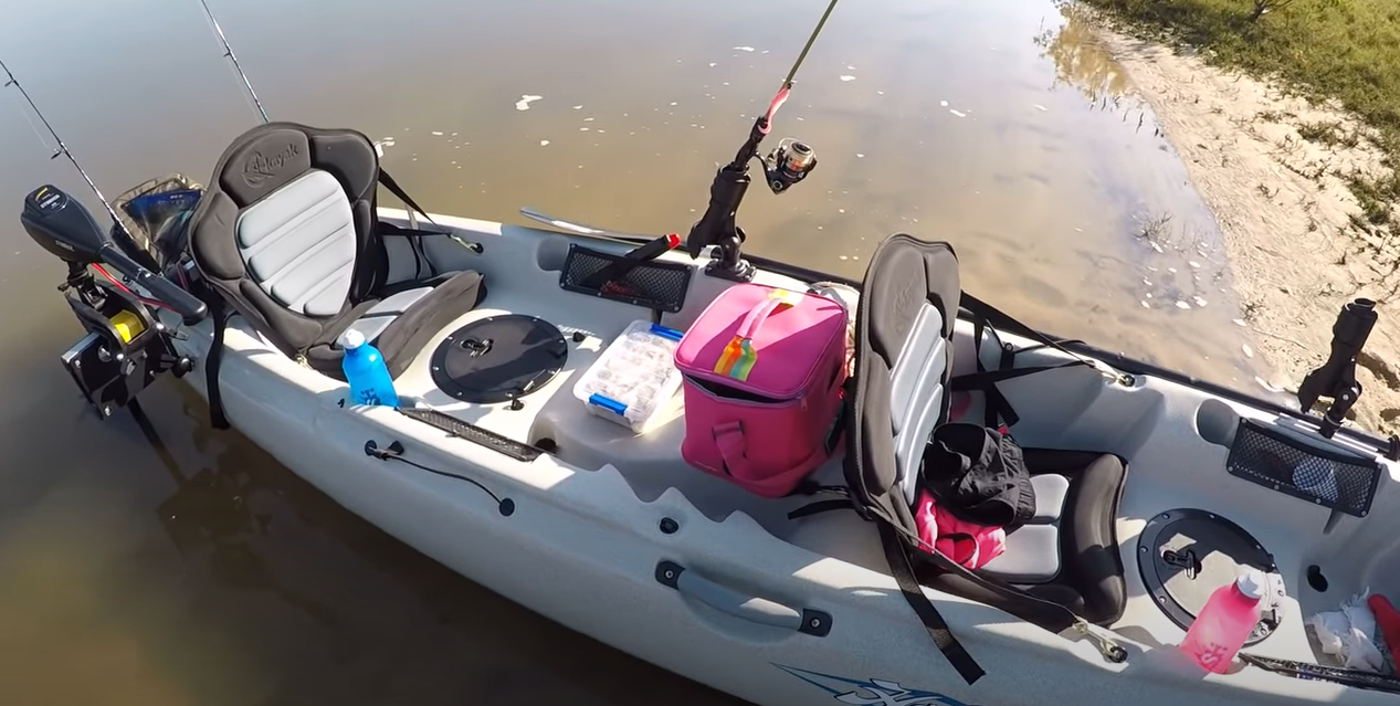 fishing kayak with motor