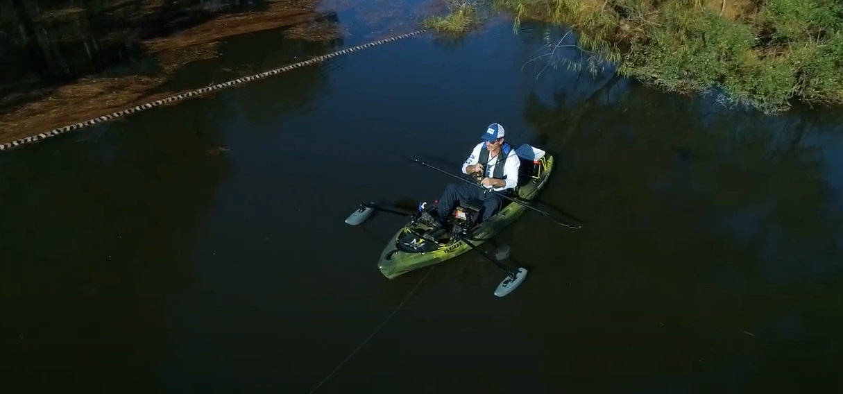 kayak outrigger for easy balancing